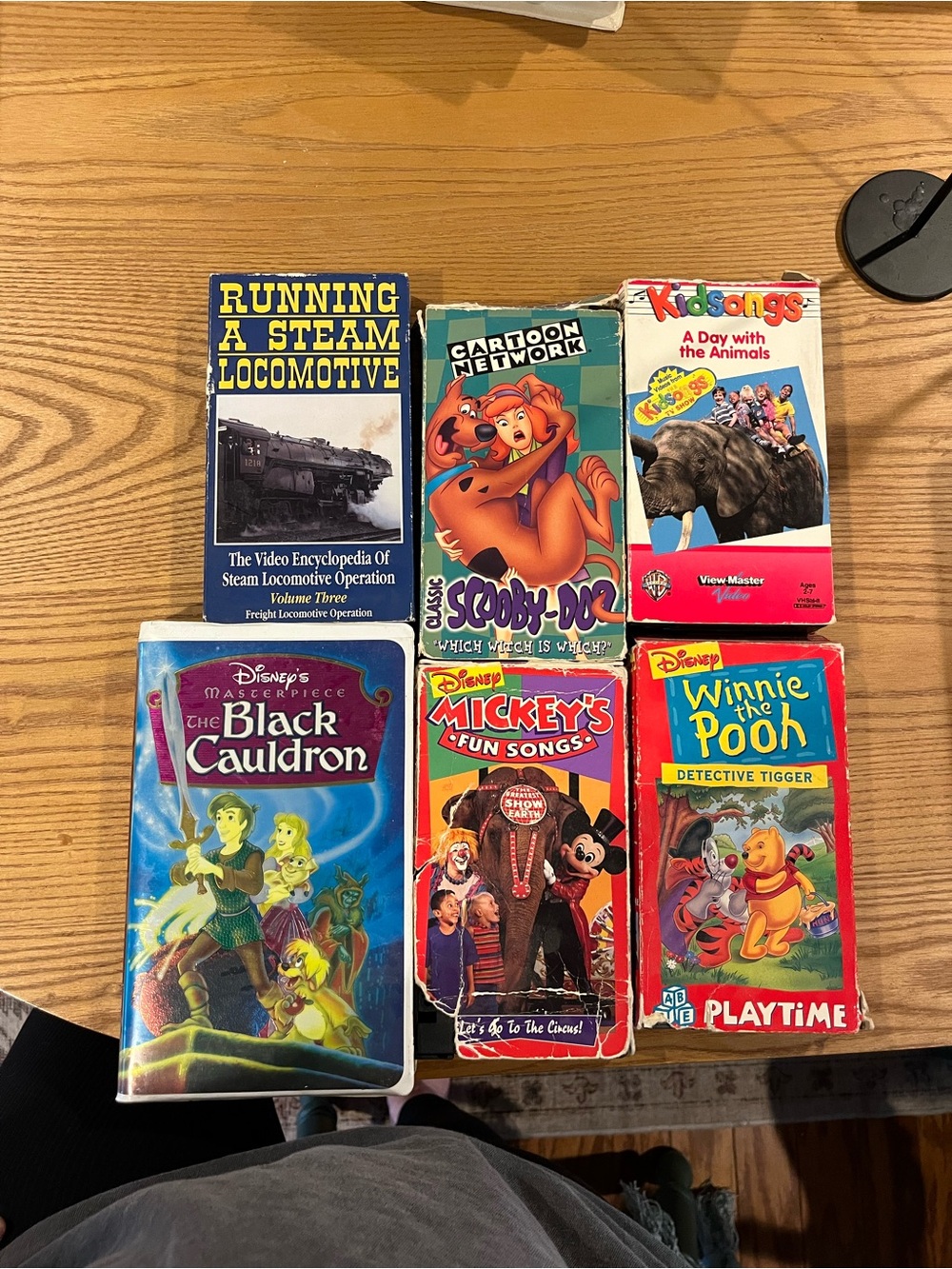 Vintage 80s/90s Disney VHS Collection Scooby Doo Winnie the Pooh